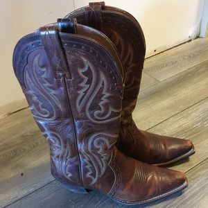 Ariat snip toe boots